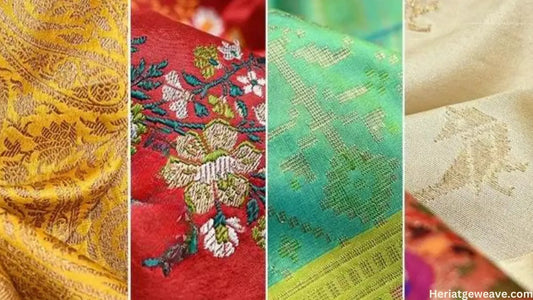 Types-of-Banarasi-fabrics Heritage Weaves