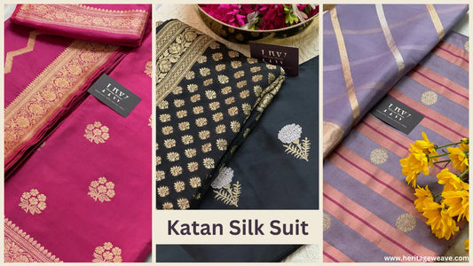 Katan-Silk-Suits Heritage Weaves