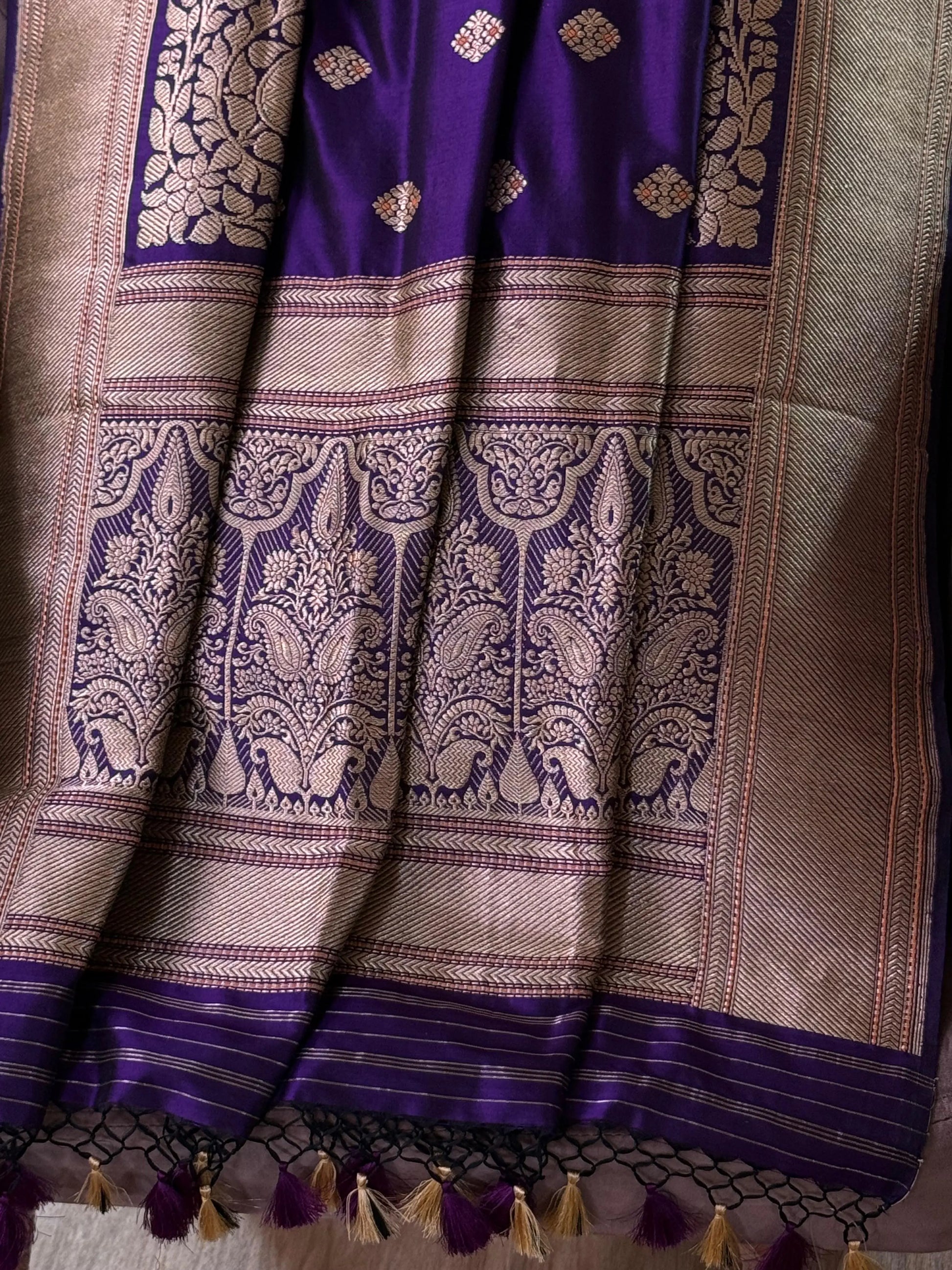 Katan Silk Dupatta Heritage Weaves