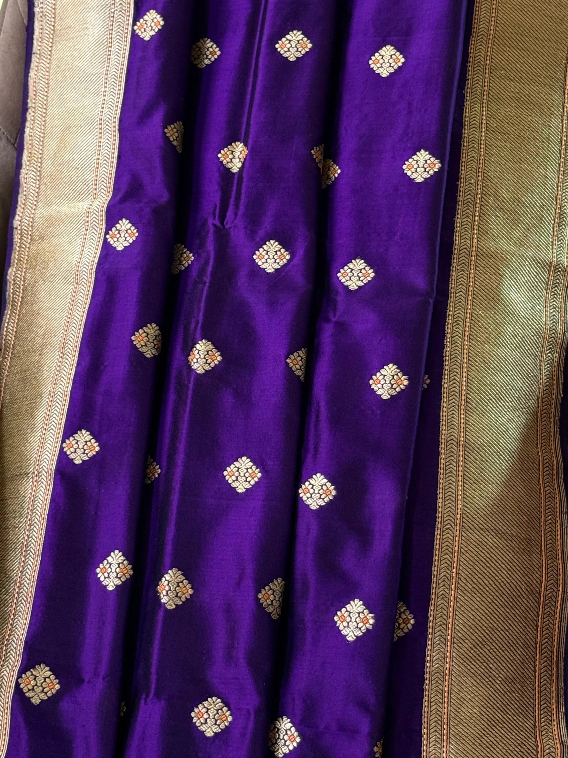 Katan Silk Dupatta Heritage Weaves