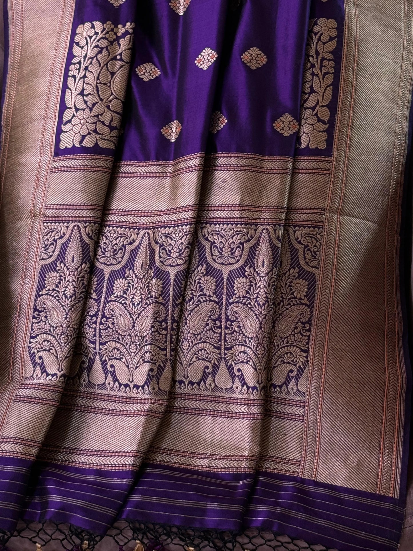 Katan Silk Dupatta Heritage Weaves