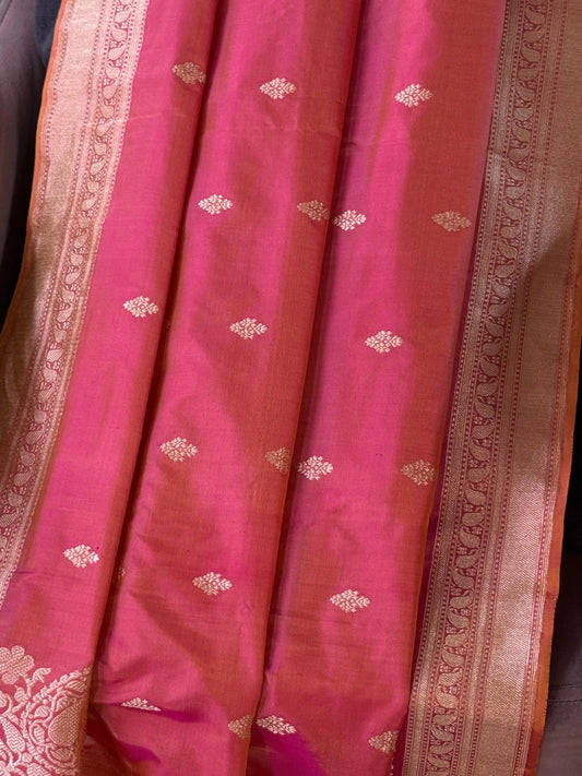 Katan Silk Dupatta Heritage Weaves