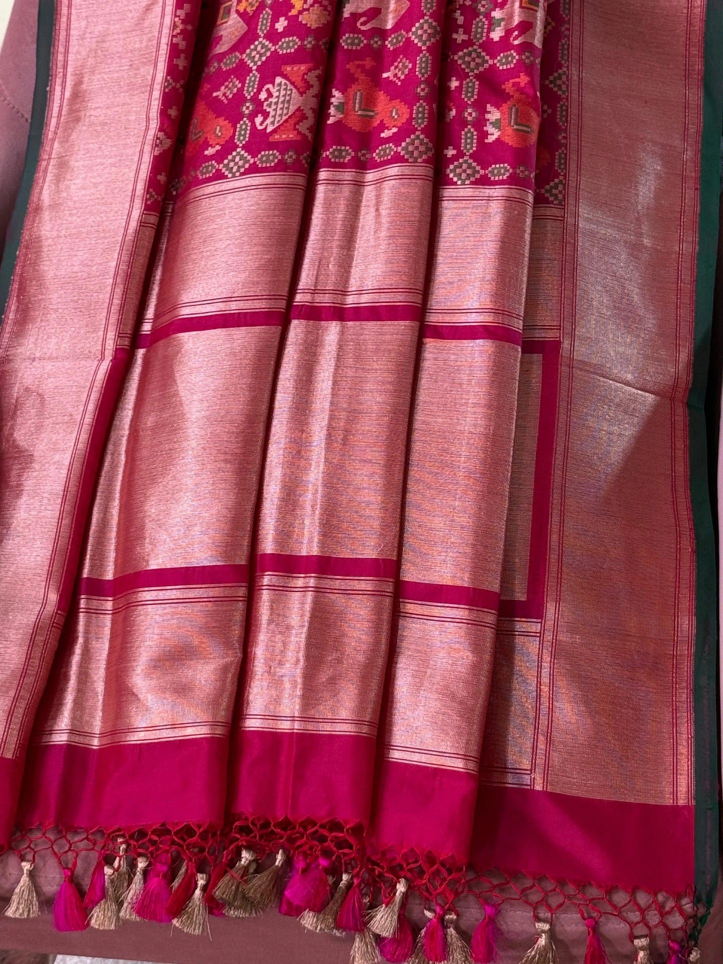 Katan Silk Dupatta Heritage Weaves