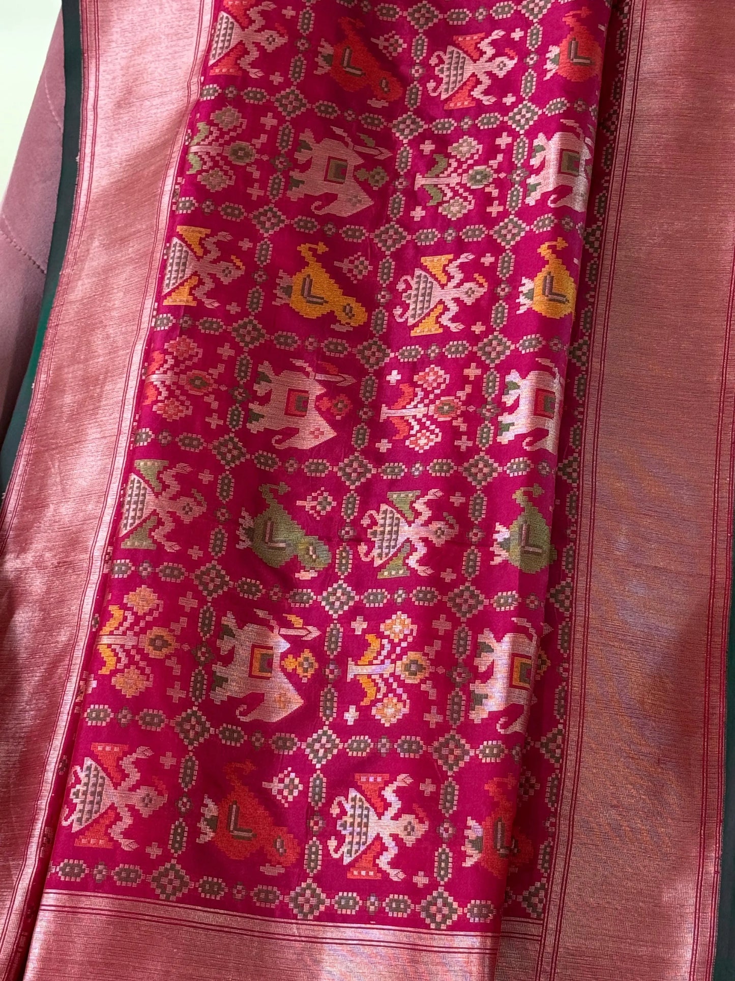 Katan Silk Dupatta Heritage Weaves