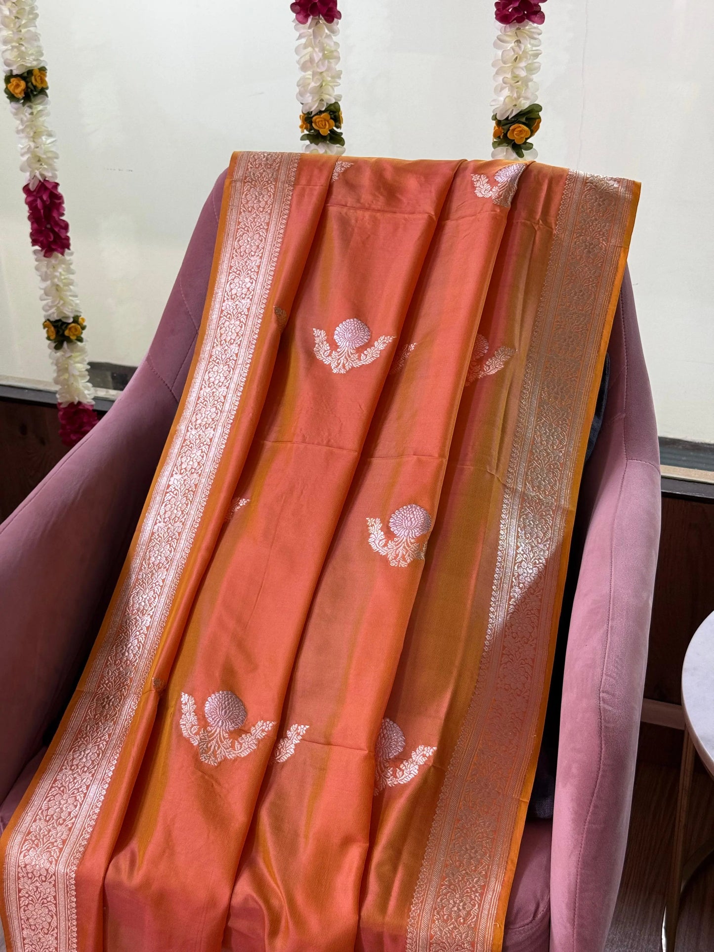 Katan Silk Dupatta Heritage Weaves