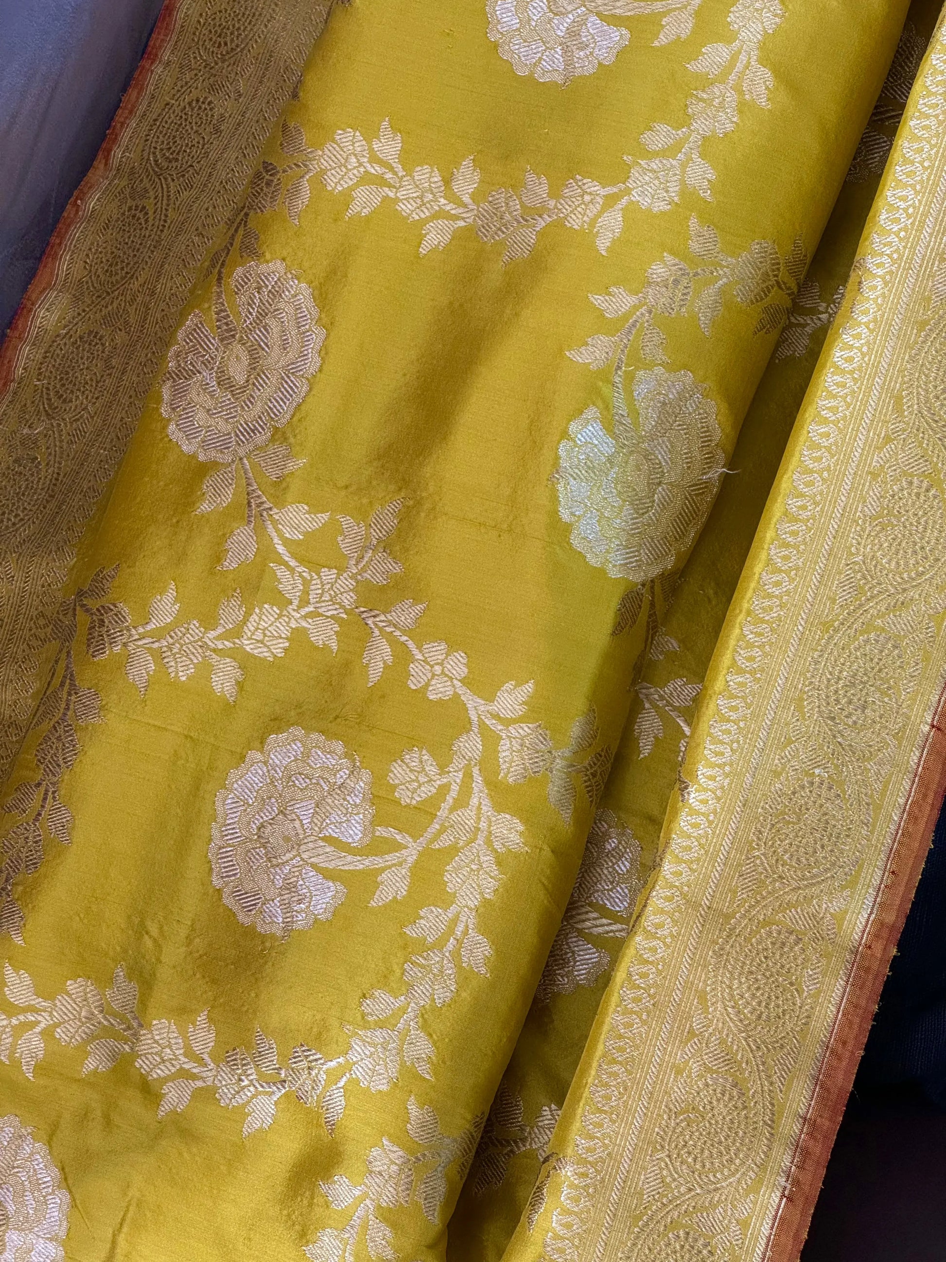 Katan Silk Dupatta Heritage Weaves Online