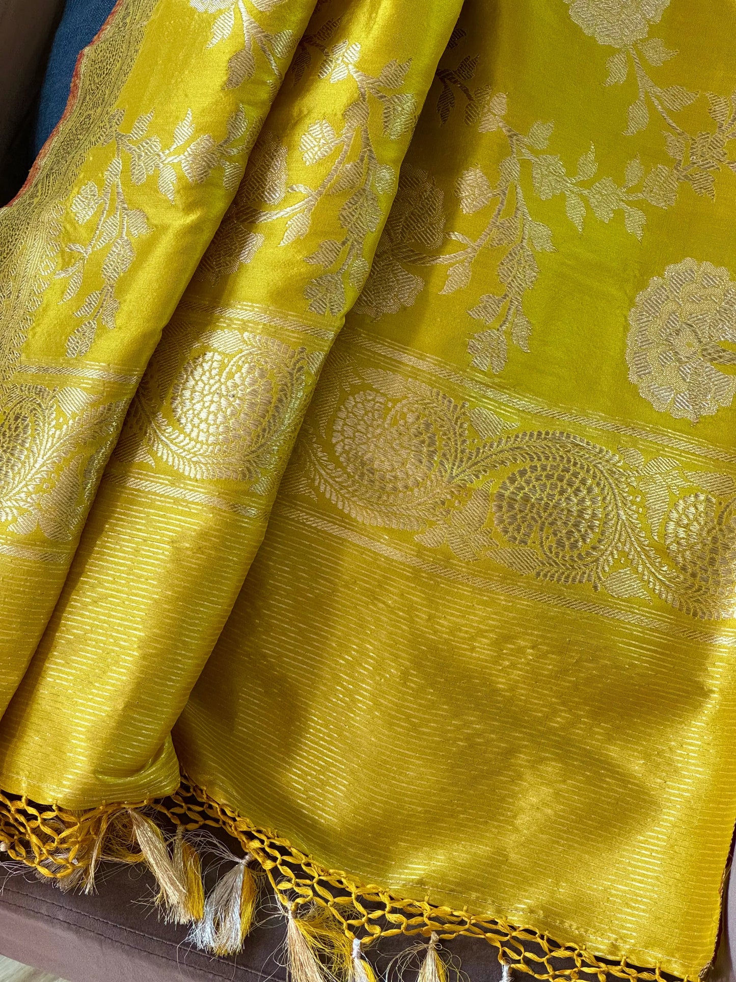 Katan Silk Dupatta Heritage Weaves Online