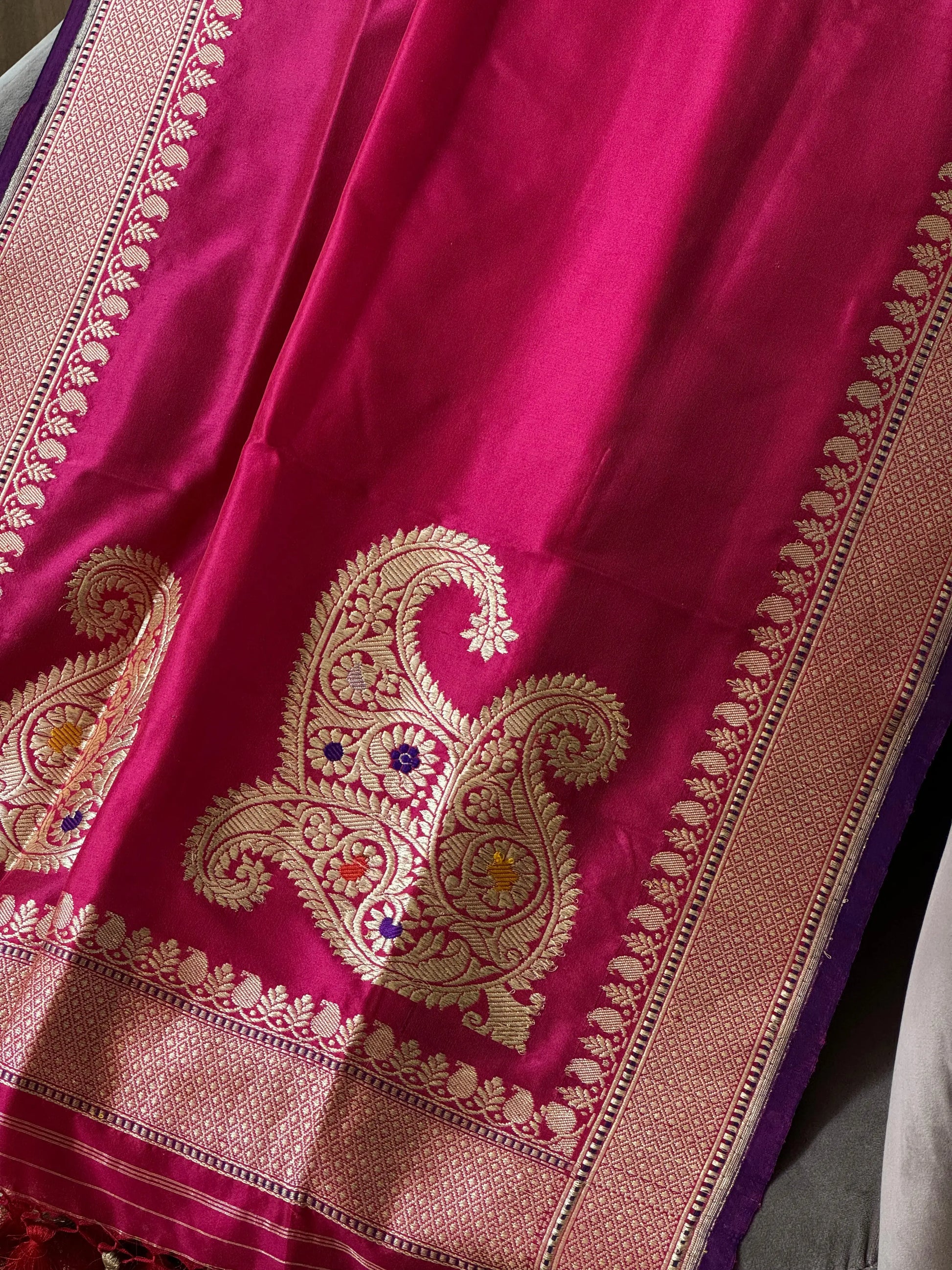 Katan Silk Dupatta Heritage Weaves Online