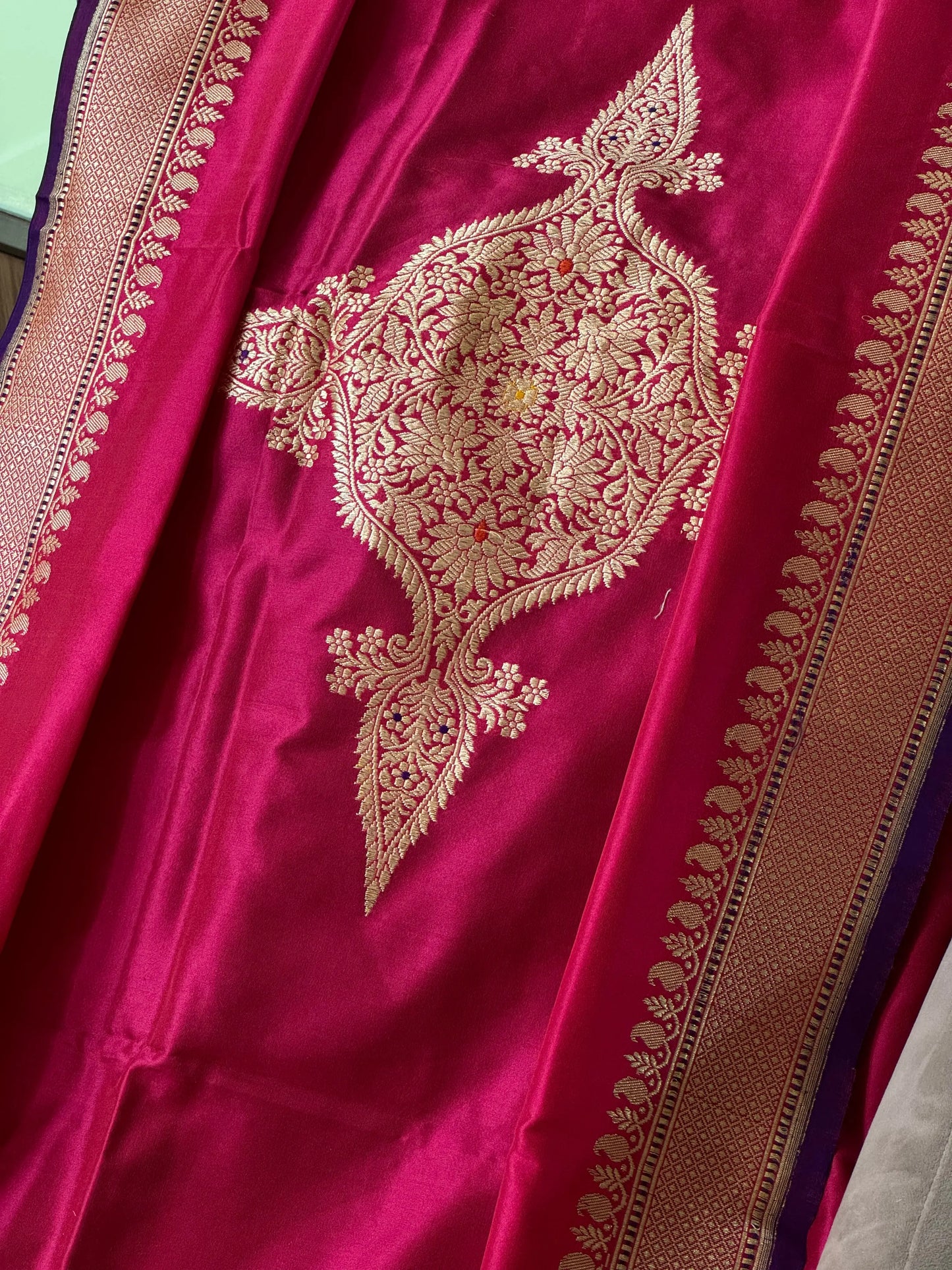 Katan Silk Dupatta Heritage Weaves Online