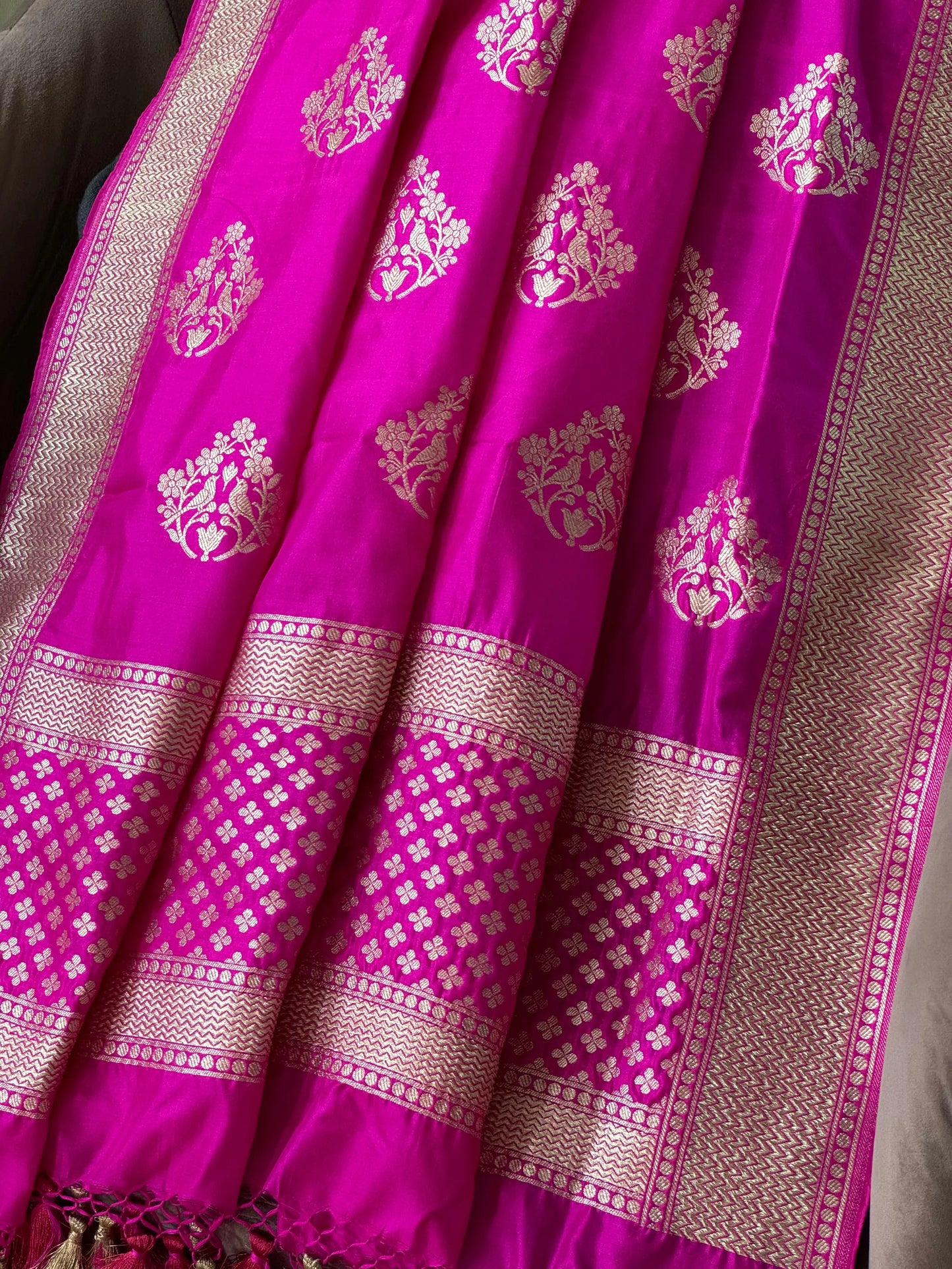 Katan Silk Dupatta Heritage Weaves Online