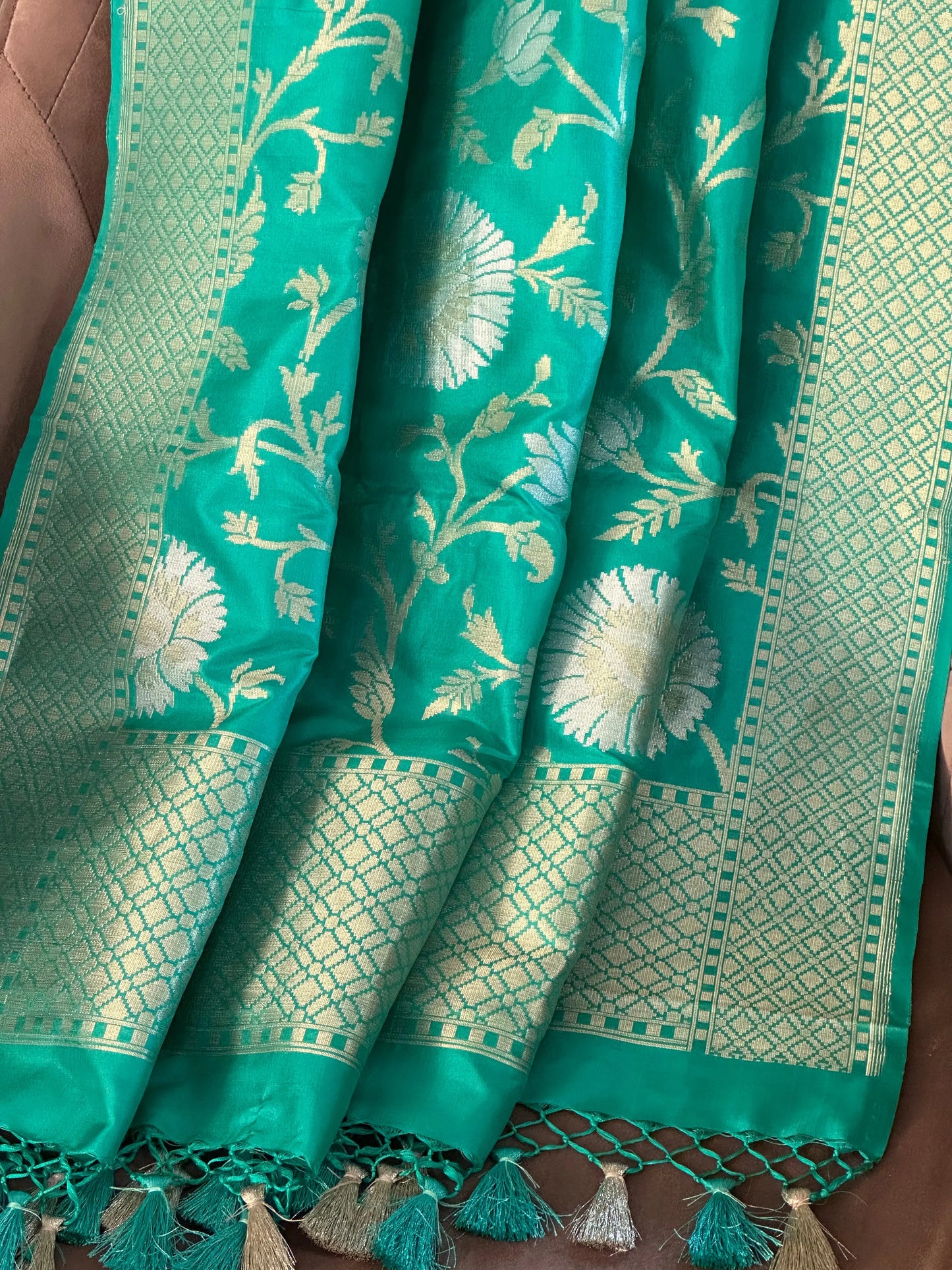 Katan Silk Dupatta Heritage Weaves Online