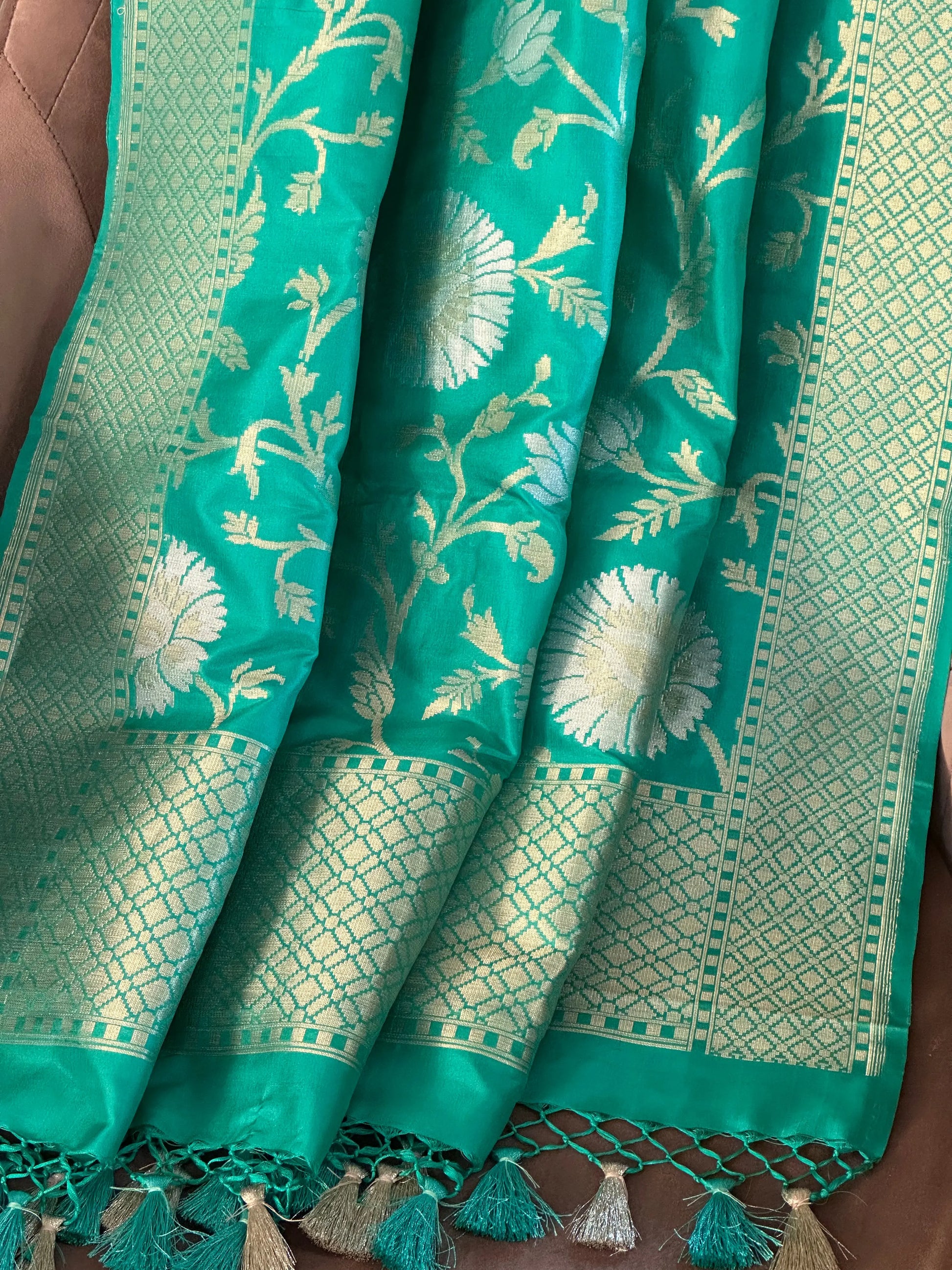 Katan Silk Dupatta Heritage Weaves Online