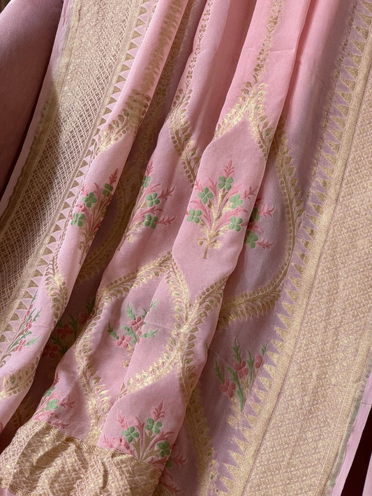 Georgette Dupatta Heritage Weaves Online