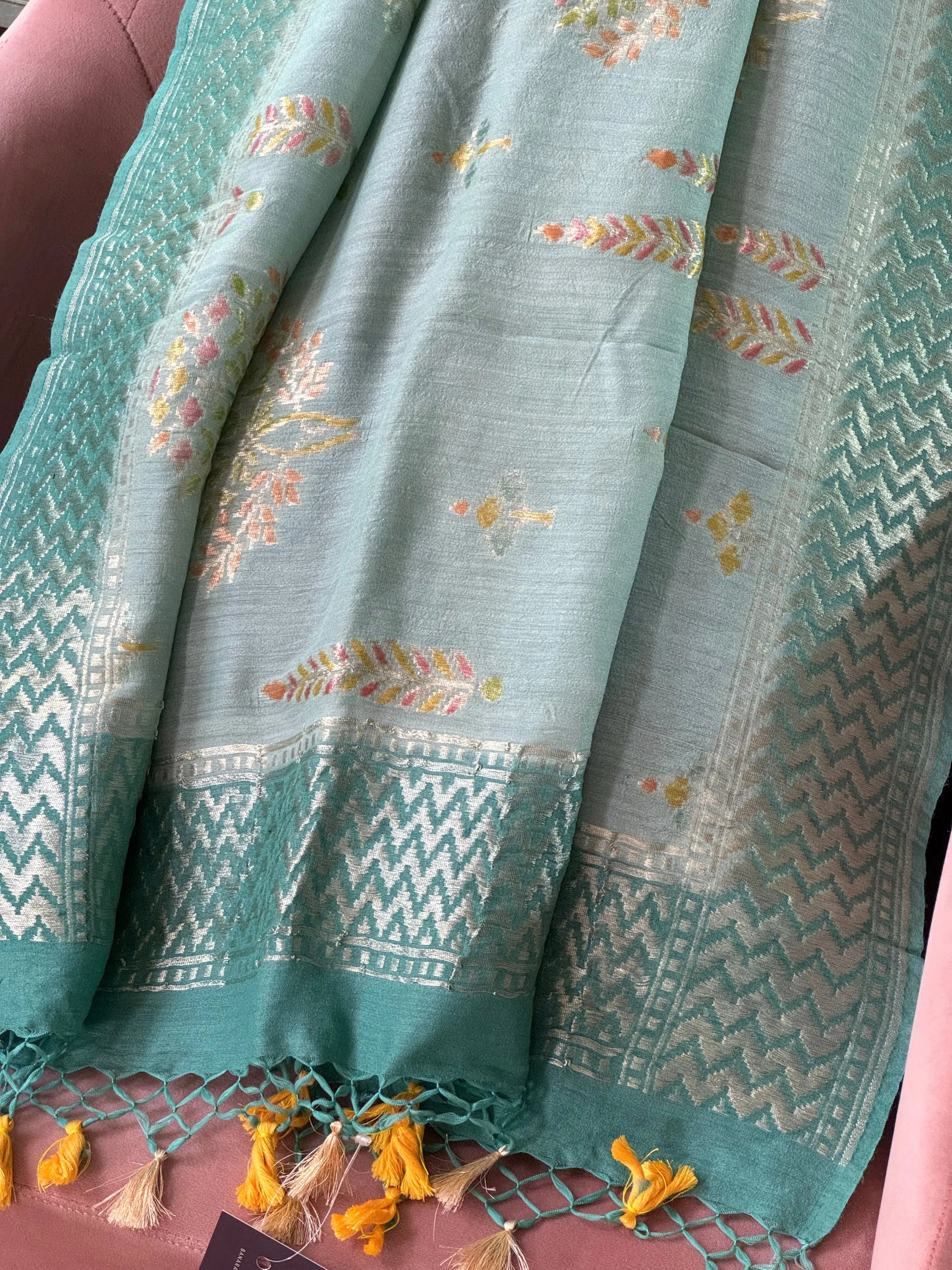 Munga Silk Dupatta Heritage Weaves Online