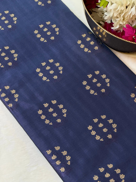 Katan Silk Tanchoi Fabric Heritage Weaves Online