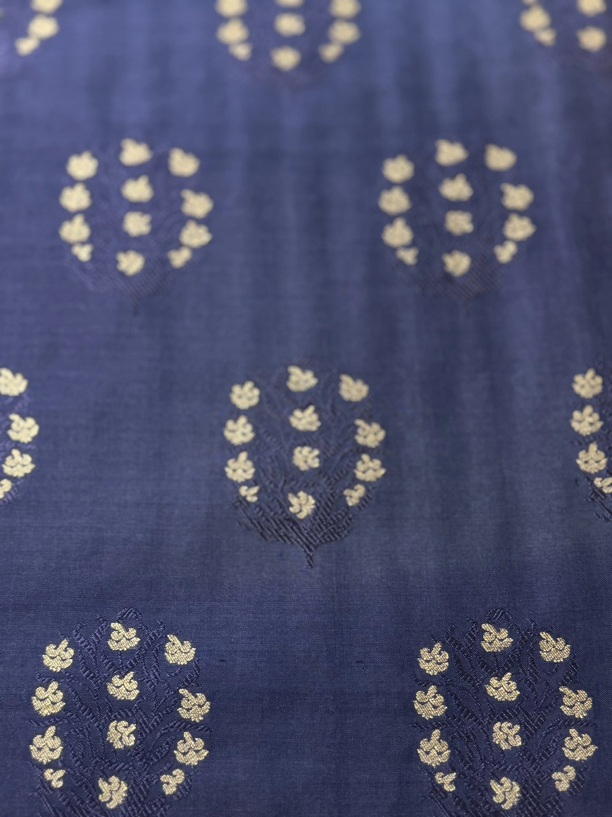 Katan Silk Tanchoi Fabric Heritage Weaves Online