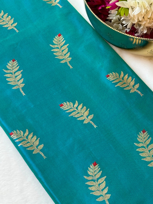 Katan Silk Kadhua Fabric Heritage Weaves Online