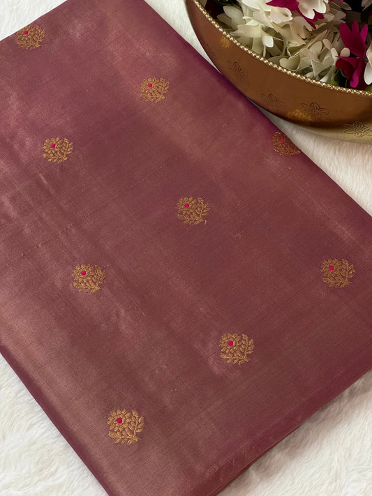 Katan Silk Khadua Fabric Heritage Weaves Online