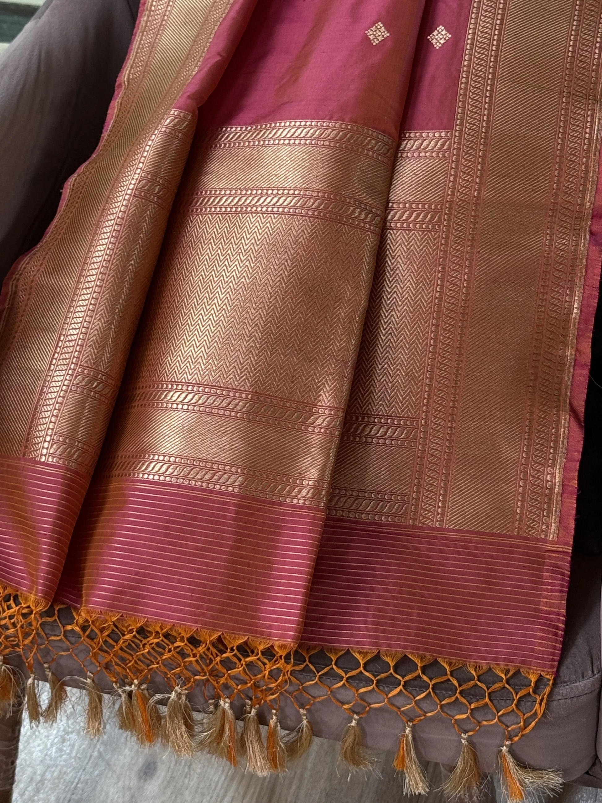 Katan Silk Dupatta Heritage Weaves Online