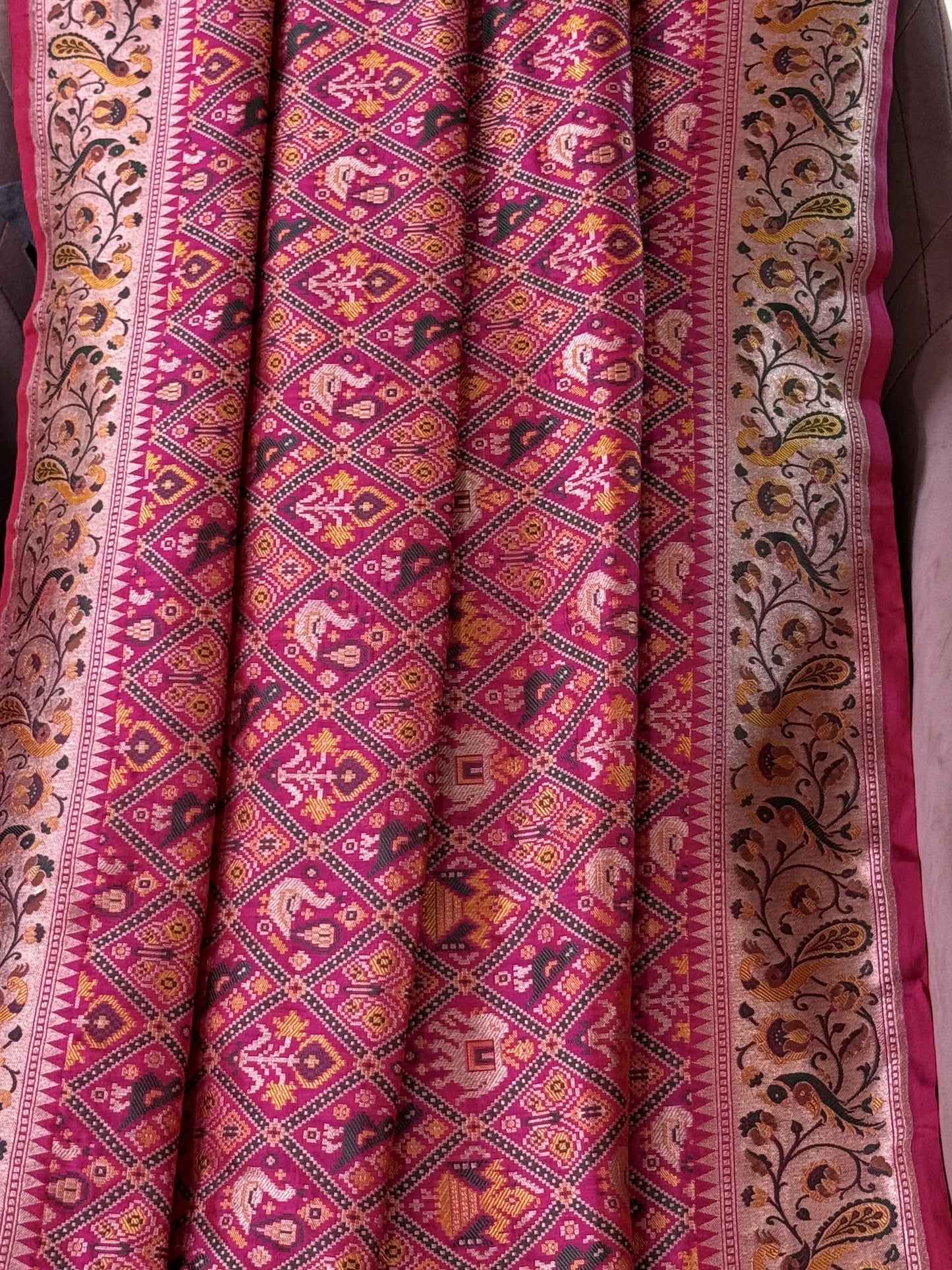 Katan Silk Dupatta Heritage Weaves Online