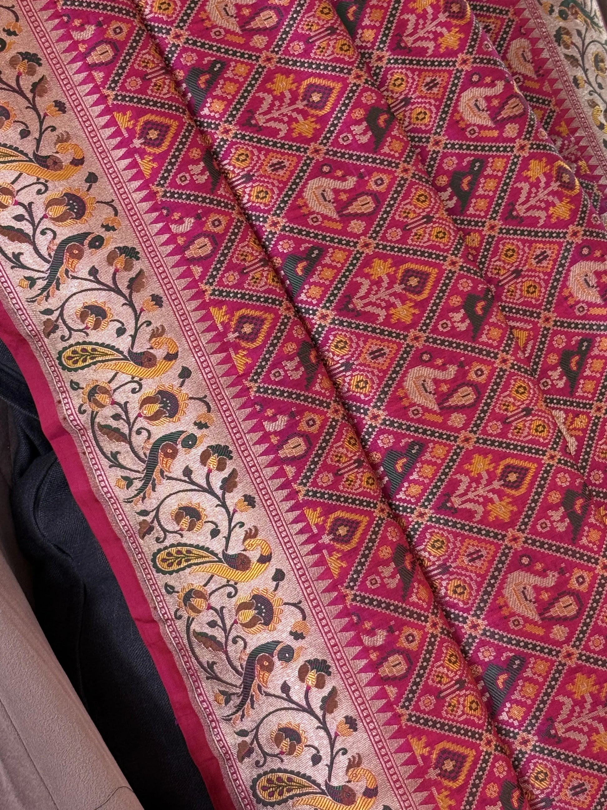 Katan Silk Dupatta Heritage Weaves Online