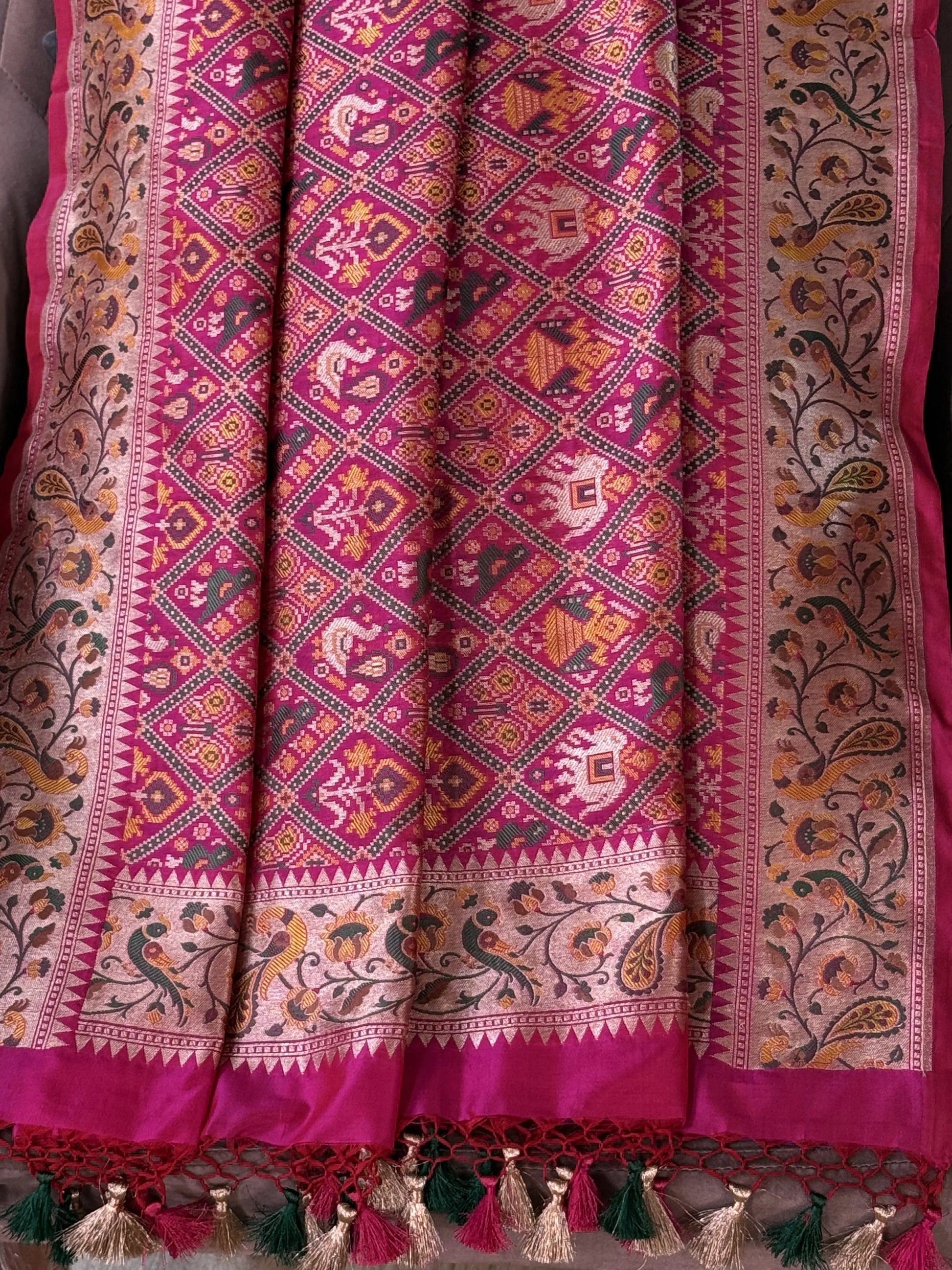 Katan Silk Dupatta Heritage Weaves Online