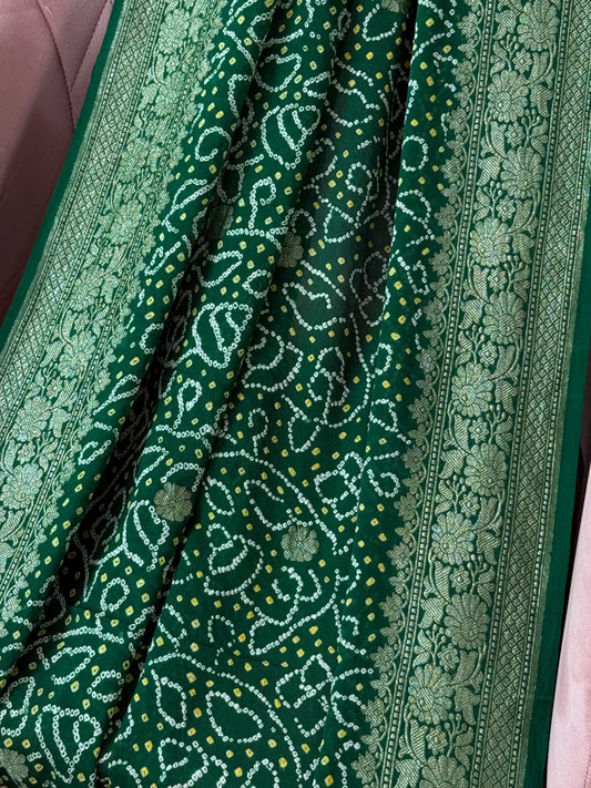 Premium Bandhani Dupatta Heritage Weaves