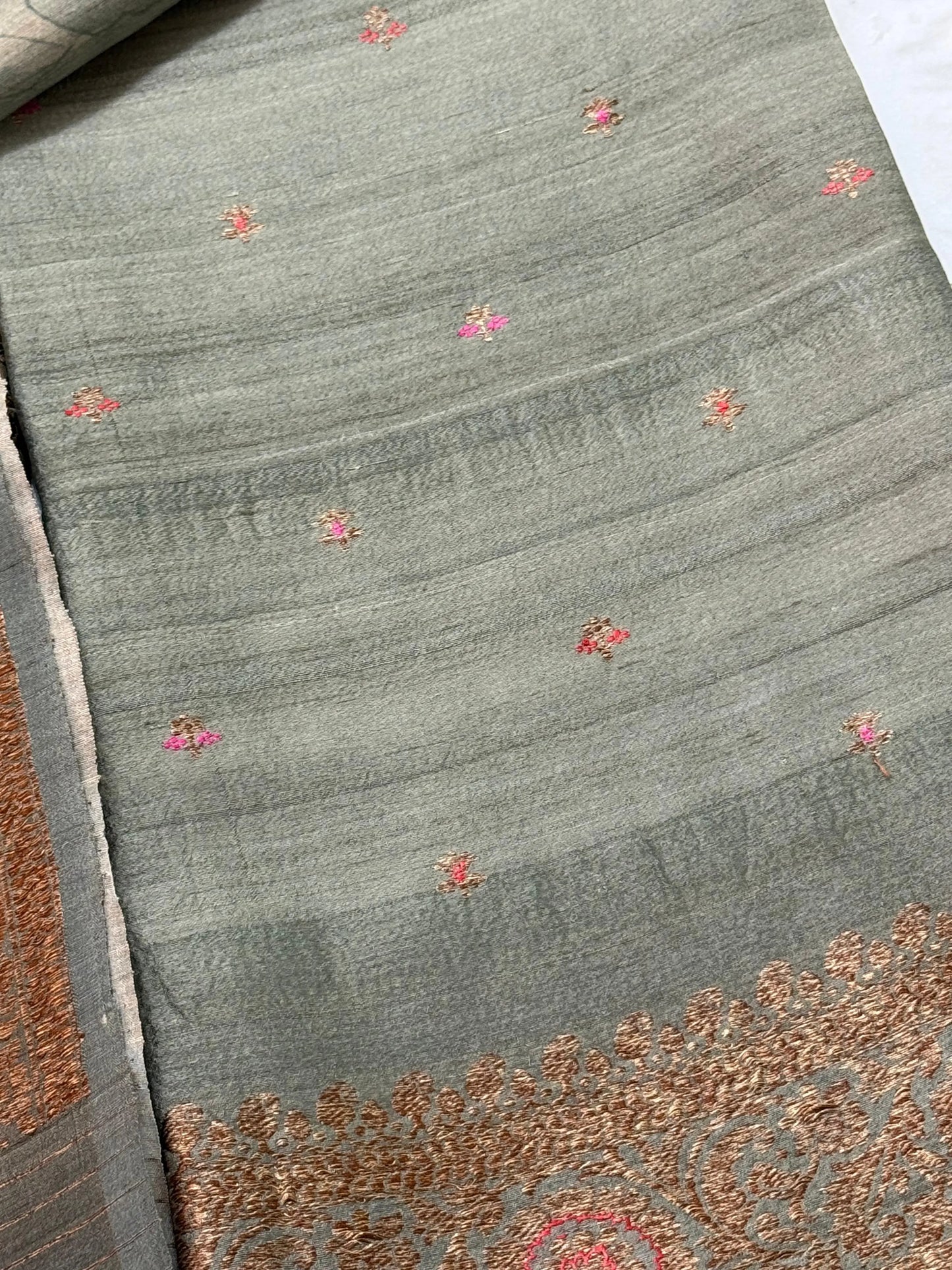 Tussar Silk Suit Heritage Weaves