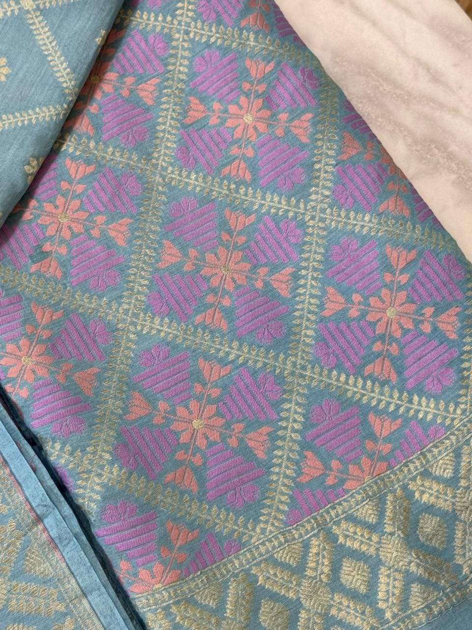 munga silk suit Heritage Weaves